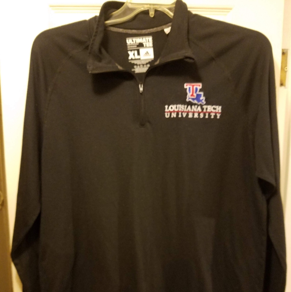 Adidas Black Zip-Up Men's Sweater